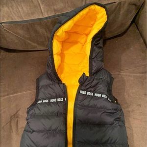Hugo Boss Boys reversible vest - size 12 months - perfect condition